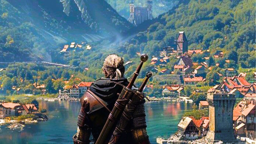 The Witcher 3 Wild Hunt 2026 featured image showing Geralt of Rivia with high-quality 4K graphics and ray tracing for professional gaming guide